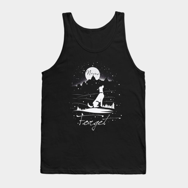 Walkies Dog Tank Top by ArtRoute02